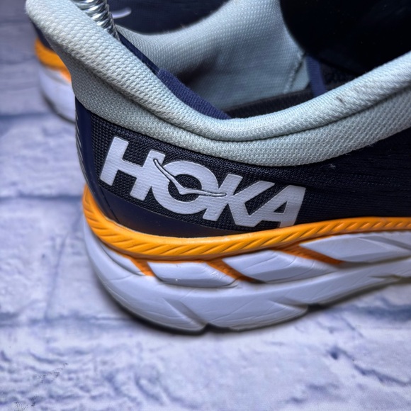 Hoka Clifton 7 Running Shoes Sneakers Womens Size 8 Blue Walking Running - Picture 11 of 16